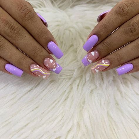 Lavender Nails, San Bernardo, February 13, Bullet Journal Doodles, Nail Artist, Manicure And Pedicure, Natural Nails, Fashion Nails, Cute Nails