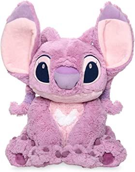 Angel Lilo And Stitch, Angel Plush, Angel Stitch, Huggable Teddy Bear, Baby Disney Characters, Monster Valentines, Stitch Plush, Lilo Und Stitch, Disney Stuffed Animals