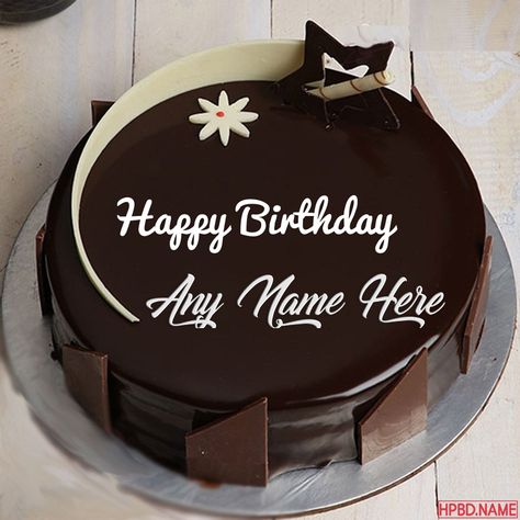 Dark Chocolate Birthday Cake by Name Editing Best Birthday Cake Images, Cake Name Edit, Happy Birthday Cake Writing, Chocolate Cake With Name, Chocolate Cake Images, Happy Birthday Chocolate Cake, Birthday Cake Write Name, Online Birthday Cake, Birthday Cake Writing