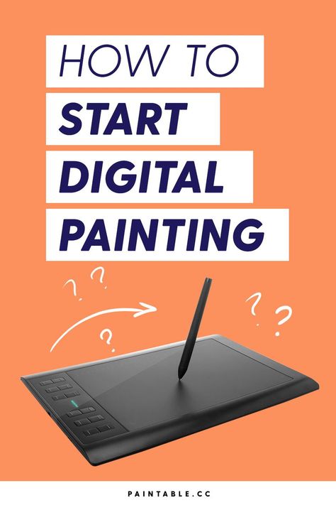 How To Learn Digital Art, Ipad Painting Ideas, Procreate Painting Tutorial, How To Draw Digital Art, Graphic Tablet Drawing, Learn Digital Art, Digital Painting Tutorial, Illustrator Painting, Digital Art Tutorial Beginner