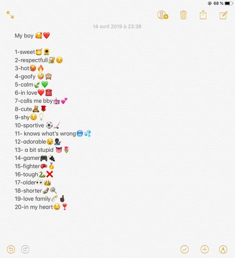 Emoji Combos For Boyfriend, Bf Names In Phone, Cute Snapchat Names, Funny Truth Or Dare, Nicknames For Boyfriends, Dope Captions For Instagram, Cute Emoji Combinations, Images Emoji, Emoji Combos