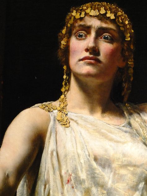 John Collier Paintings, Clytemnestra Aesthetic, History Art Painting, Trojan Women, John Collier, Greece Women, Greek Women, Art Movements, Greek Mythology Art