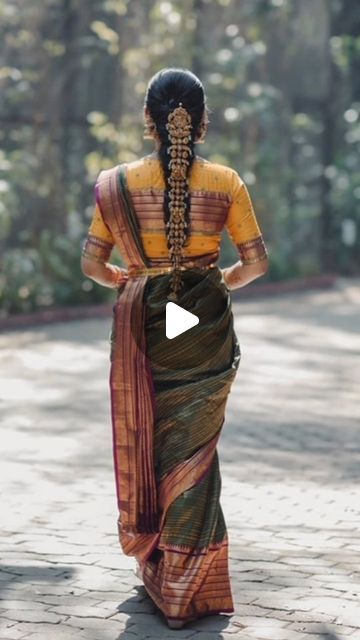 Brides of Shivamogga 🧿 on Instagram: "Embrace tradition with a modern twist! Stunning braids for the South Indian bride 🌺   🪀Follow @bridesofshivamogga for your daily dose of wedding inspiration   #explorepage#viralvideos#jade#southindianbride#weddinghair#flowers#hairaccessories#saree#love#wedding" South Indian Bridal Look, South Indian Saree, South Indian Wedding Saree, South Indian Bride Saree, Bridal Accessories Jewelry, Wedding Saree Indian, South Indian Wedding, South Indian Bride, Love Wedding