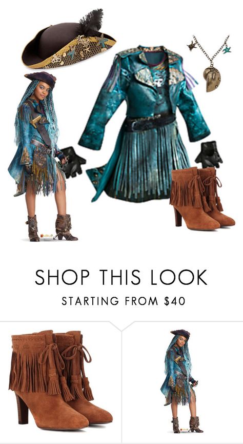 "Uma-Descendants" by prissy2003 ❤ liked on Polyvore featuring See by ChloÃ© Uma From Descendants Costume, Disney Descendants Uma, The Descendants Costume, Uma Inspired Outfit Descendants, Descendants Uma Outfits, Uma Descendants Outfit, Uma Outfit Descendants, Diy Uma Costume Descendants, Descendants Costumes Diy