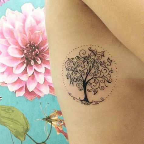 Tattoo Tree, Muster Tattoos, Tree Of Life Tattoo, Tattoo Feminina, Tattoo Designs And Meanings, Family Tattoos, Sister Tattoos, Tattoo Life, Mom Tattoos