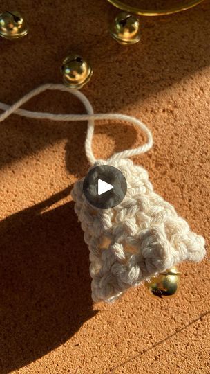 Macrame Gingerbread Man, Macrame Bell, Macrame Stars, Macrame Witch Bells, Macrame Bauble Tutorial, Macrame Bell Ornament, Illit Magnetic, Macrame Angel Tree Topper, Christmas Macrame