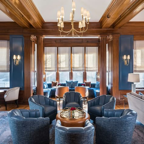 Gallery: Country Clubs & Private Clubs | Harmony Contract Furniture Jazz Club Decor, Club Interior Design, Country Club Design, Club Interior, Worcester Massachusetts, Lobby Interior Design, Southern Design, City Club, Country Clubs