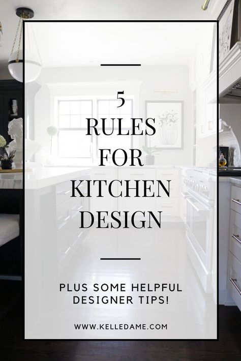 Highly Functional Kitchen, Designing Kitchen Island Layout, Kitchen Design Principles, High End Kitchen Design Classic, Traditional Kitchen Layout, Most Functional Kitchen Layout, Kitchen Remodel Styles, Kelly Hoppen Kitchen Design, Best Functional Kitchen Layout