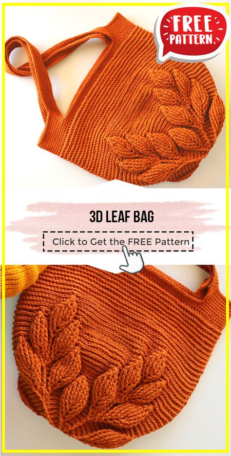 3d Leaf Crochet Bag Free Pattern, Crochet Leaf Bag Free Pattern, Leaf Bag Crochet, Crochet Bucket Bag Pattern Free, Crochet Leaf Bag, Crochet Phone Bag Free Pattern, Leaf Crochet Pattern Free, Crochet Case Pattern, Leaf Bag