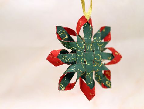 How To Make A No-Sew Scandinavian Star Ornament ⋆ Hello Sewing Scandinavian Christmas Star Ornament, Scandinavian Star Ornament Diy, No Sew Scandinavian Star Ornament, German Christmas Ornaments Diy, Scandinavian Paper Stars Diy, Fabric Star Ornaments Diy, Rainbow Ornaments Diy, No Sew Fabric Ornaments, Scandinavian Ornaments Diy