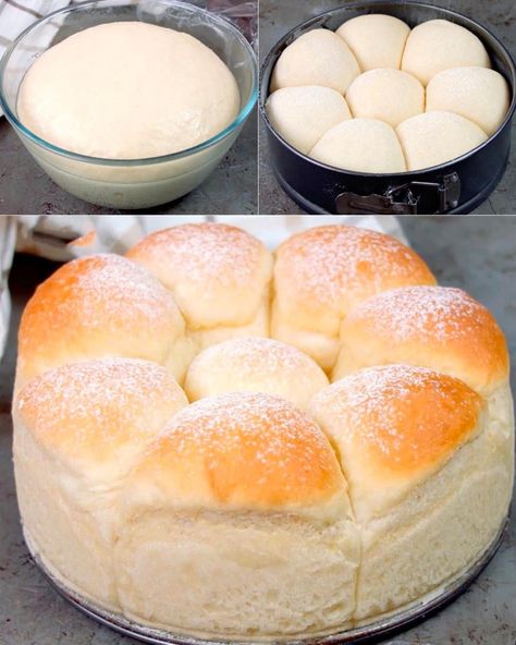 Fluffy Condensed Milk Bread, Condensed Milk Bread, Milk Bread Recipe, Grandma Cooking, Milk Bread, Bread Baker, Bread Ingredients, Grandmas Recipes, Easy Bread