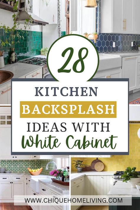 28 Kitchen Backsplash Ideas With White Cabinets 1 28 Kitchen Backsplash Ideas With White Cabinets Tile That Hides Dirt, White Backsplash Tile Ideas, Kitchen Tile Backsplash With White Cabinets, Small Kitchen Backsplash Ideas White Cabinets, Backsplash Kitchen Ideas White Cabinets, Backsplash For White Kitchen Cabinets, Splash Backs Kitchen Backsplash Ideas, Kitchen Backsplash Ideas With White Cabinets, Backsplash No Upper Cabinets