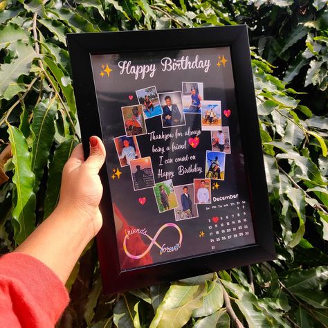 High quality frames for all your gifting purposes❤️ Just at 499/- freeship 💕 But 2 frames for 899/- WhatsApp 9679727880 to place your orders 🫶 #frame #photoframes #framing #memorablegift #handmadegift #valentinesgifts All Photos In One Frame, Gift Photo Frame Ideas, New Frame Design, Birthday Frames Gift, Photo Frames For Birthday Gift, Birthday Photo Frame Models, Photo Birthday Gift Ideas, A3 Frame Ideas, Birthday Gift Frame Ideas