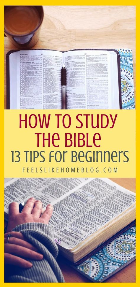 Bible For Beginners, Bible Tips, Tips For Studying, Ways To Study, Studying The Bible, Bible Journaling For Beginners, Bible Studies For Beginners, Learn The Bible, Bible Dictionary