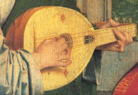 Lute Aesthetic, Lancet Window, Medieval Lute, Gerard David, Gothic Roses, Ancient Music, Medieval Music, Medieval Aesthetic, Early Music