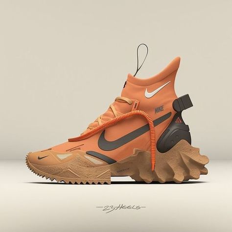 Nike Inspiration, Sneakers Sketch, Shoes Fashion Photography, Futuristic Shoes, Shoe Sketches, Nike Boots, Swag Shoes, Trendy Sneakers, Sneakers Men Fashion