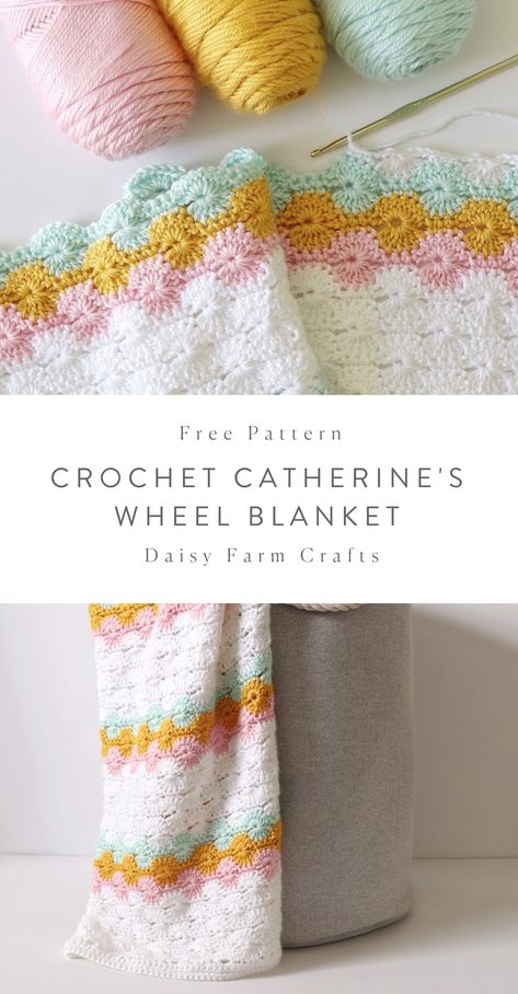 Daisy Farm, Crochet Beautiful, Yarn Creations, Flowers Paintings, Knit Ideas, Yarn Craft, Needle Crafts, Crochet Afghans, Crochet Tutorials