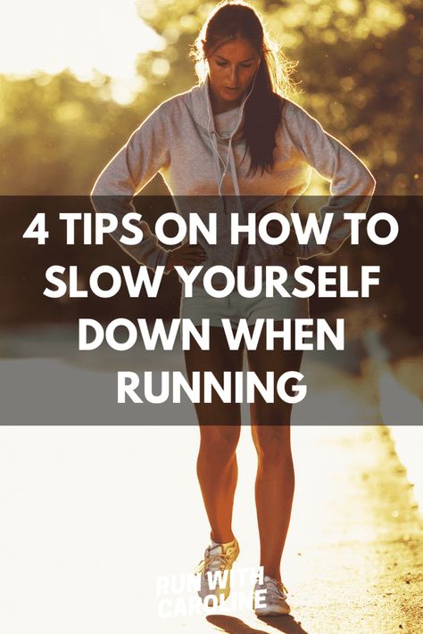 4 tips on how to slow yourself down when running - Run With Caroline Good Running Form, Running Endurance, Slow Running, Proper Running Form, Running Music, Running Pace, 5k Race, Running Form, Learn To Run