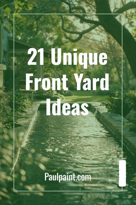 Transform your front yard with these 21 unique landscaping ideas that will make your home more inviting. From creating designs to add curb appeal to incorporating a stylish pool, there's plenty of creative inspiration to spark your next outdoor project. Explore how to mix colorful flowers, improve outdoor living spaces, and enhance that welcoming vibe! Stylish front yard ideas await to elevate your curb appeal and create a gorgeous entrance to your home. Entrance Planters Ideas, Front Yard Landscaping With Fence, Lawn Design Ideas Front Yards, Small Garden Ideas Front Of House, Modern Landscape Design Front Yard Entrance, Frontyard Landscape Layout Ideas, Front House Landscaping Ideas Entrance, Front Walkway Ideas Landscaping, Layered Landscaping Front Yards