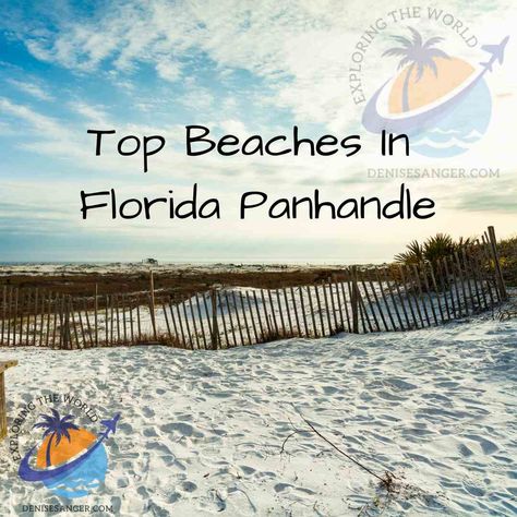 Top Beaches In Florida Panhandle: https://denisesanger.com/best-beaches-on-floridas-panhandle/ Panhandle Florida, Beaches In Florida, Florida Beaches Vacation, South Usa, Shell Island, Beaches To Visit, Okaloosa Island, Uninhabited Island, Florida Panhandle