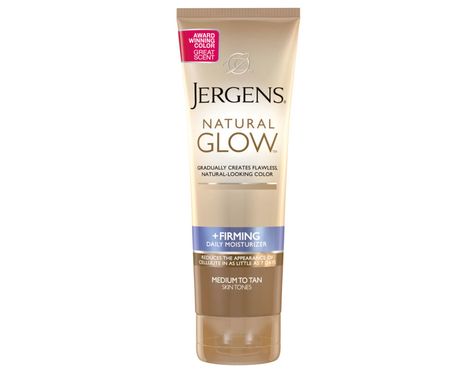 The 8 Most Effective Body Firming Lotions - NewBeauty Jergens Natural Glow Daily Moisturizer, Best Self Tanning Lotion, Skin Firming Lotion, Firming Body Lotion, Jergens Natural Glow, Sunless Tanning Lotion, Firming Lotion, Tan Skin Tone, Self Tanning Lotions