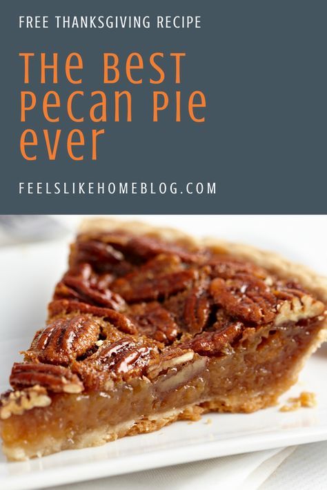 Recipe For Thanksgiving Dinner, Best Pecan Pie Recipe, Pecan Halves, Homemade Pecan Pie, Best Pecan Pie, Pecan Pie Easy, Fun Thanksgiving Desserts, Southern Recipe, Pecan Pie Filling