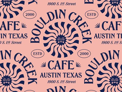 An alternate design we created for Bouldin Creek Cafe here in Austin. Farm Branding, Steve Wolf, City Branding, Inspiration Logo Design, Cafe Branding, Restaurant Logo, Cozy Coffee, Eye Spy, Graphic Design Trends