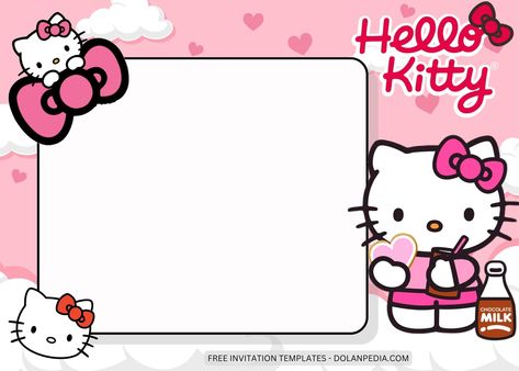 9+ Hello Kitty Birthday Invitation Templates | Dolanpedia Hello Kitty Birthday Template, Hello Kitty Slide Template, Free Hello Kitty Printables, Hello Kitty Invitation Template, Hello Kitty Template, Kitty Template, Hello Kitty Birthday Invitation, Hello Kitty Invitation Card, Hello Kitty Birthday Invitations