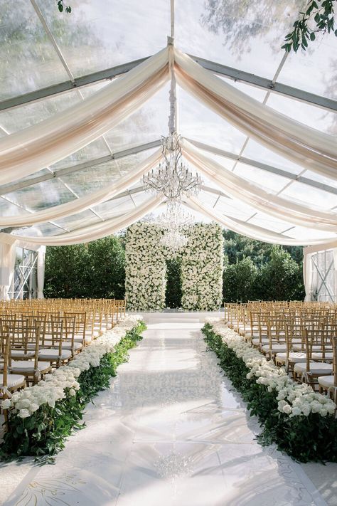 Luxury Tent Wedding, Tented Wedding Ceremony, Dream Altar, Luxury Backyard Wedding, Tent Wedding Ceremony, Event Halls, Wedding Venue Dallas, Luxury Outdoor Wedding, Wedding Cermony