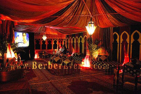 Moroccan theme tent, Coral Gables, Florida by www.BerberEvents.com, via Flickr Arabian Nights Theme Party, Moroccan Theme Party, Moroccan Tent, Arabian Tent, Arabian Nights Theme, Bedouin Tent, Moroccan Party, Moroccan Theme, Moroccan Furniture