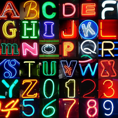 http://www.flickr.com/photos/mag3737/5423263170/in/set-72157625785693394/  mag3737 Neon Typography, Match Font, Sign Fonts, Neon Words, Sign Writing, Lettering Alphabet Fonts, Fancy Fonts, Fonts Alphabet, Typography Fonts