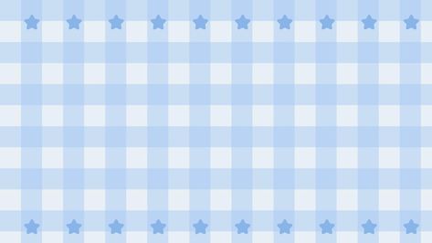 aesthetic pastel blue with star gingham, checkers, plaid, checkerboard wallpaper illustration, perfect for wallpaper, backdrop, postcard, background, banner Pastel Gingham Background, Pastel Blue Banner Aesthetic, Pastel Blue Pc Wallpaper, Pastel Blue Background Landscape, Blue Plaid Aesthetic, Cute Blue Backgrounds Aesthetic, Pastel Blue Desktop Wallpaper, Aesthetic Bg Landscape, Blue Aesthetic Background Landscape