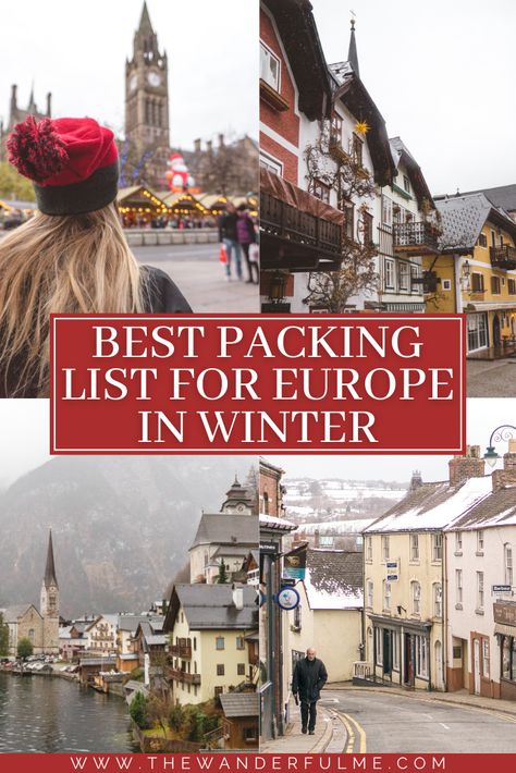 Europe Winter Vacation Outfits, Packing For A Month Trip Winter, Week Long Packing List Winter, Europe Travel Outfits Winter Carry On, January Europe Outfits, European Winter Style Women, Winter In Europe Packing List, One Month Packing List Europe Winter, 10 Days In Europe Packing Winter