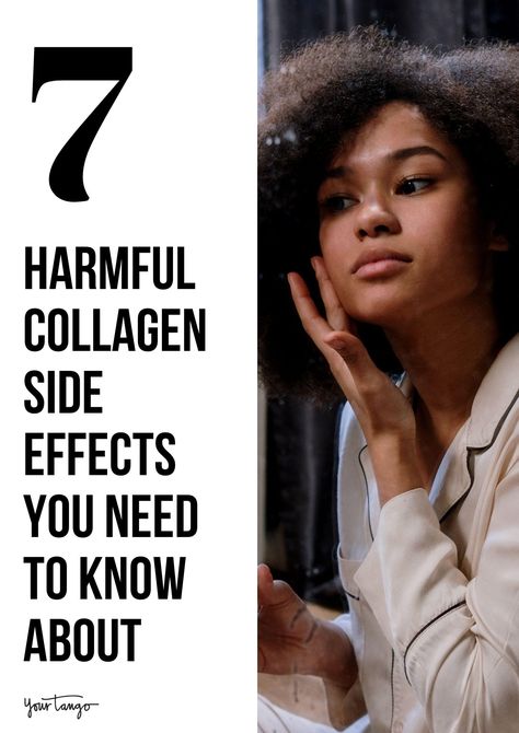 7 Problematic Collagen Side Effects How To Take It Safely To Reap The Benefits | YourTango Collagen Peptides Benefits, Collagen Pills, Health Benefits Of Collagen, Protein Powder For Women, Taking Collagen, What Is Collagen, Collagen Benefits, Collagen Serum, Tighter Skin