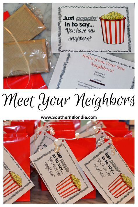 Neighbor Welcome Gift, New Neighbor Welcome Gift, Introduction Gift, Welcome New Neighbors, New Neighbor Gifts, Neighborhood Gifts, Neighborhood Party, Personal Business, Moving Gifts