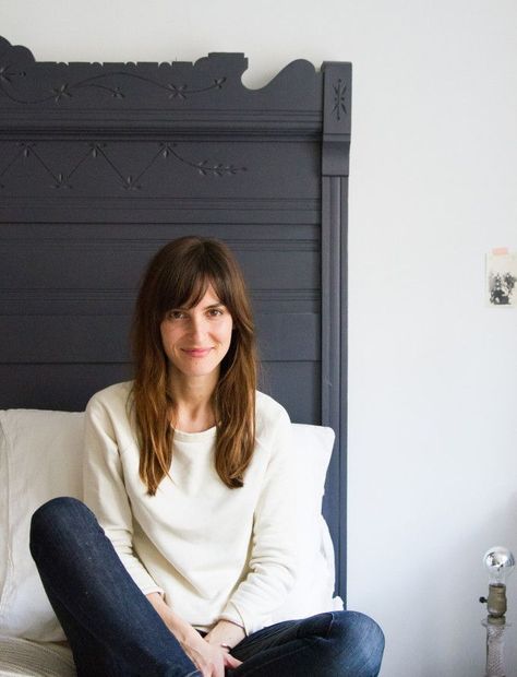 Reading My Tea Leaves, Erin Boyle, Beauty Uniforms, Cup Of Jo, My Tea, 2015 Hairstyles, Long Hair Updo, Side Bangs, Hair Cream