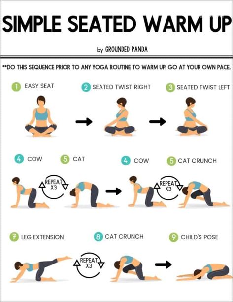 Yoga stretches your entire body while also giving you a great workout, so do you need to warm up before you practice it? Here's what we think. #yoga #yogaforbeginners #yogaposes #groundedpanda Warm Up Yoga, Latihan Yoga, Yoga Beginners, Sup Yoga, Beginner Yoga, Yoga Iyengar, Yoga Posen, Basic Yoga, Yoga Help