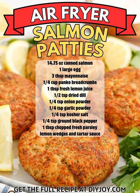 Keto Salmon Patties Air Fryer, Air Fryer Salmon Patties Recipe Canned, Air Fry Salmon Patties, Salmon Patties Air Fryer, Air Fryer Tuna Patties, Air Fryer Salmon Cakes, Fresh Salmon Patties, Air Fryer Salmon Patties, Salmon Patty Recipe