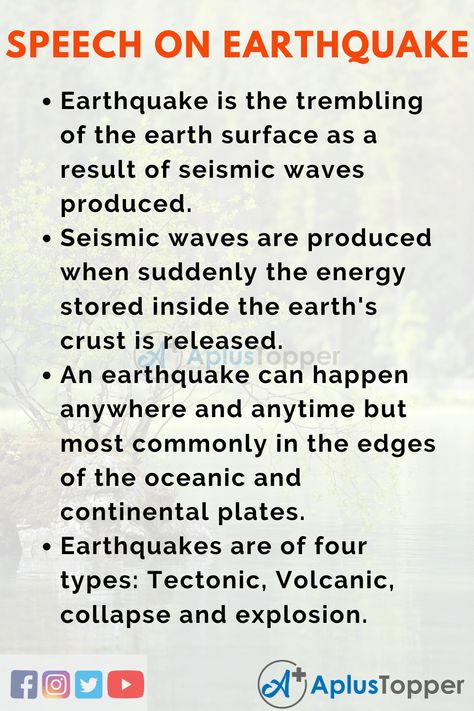 #SpeechOnEarthquake #AplusTopper Teachers Day In Hindi, Parent Welcome Letter, Essay On Teachers Day, Speech For Students, Appreciation Speech, Teachers Day Speech, Seismic Waves, Welcome Speech, Speech Topics