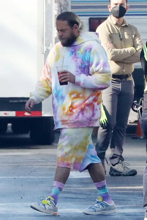 Jonah Hill Fashion, Jonah Hill Style, Outfits For Big Men, Matching Suits, Gucci Suit, Jonah Hill, Black Wardrobe, Red Carpet Outfits, Pitch Perfect