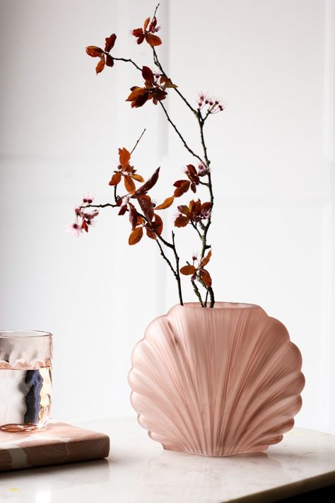 Sunrise Wooden Storage Cabinet | Rockett St George Ashley Bedroom, Shell Vase, Copper Mirror, Rockett St George, Outdoor Mirror, Pink Palette, Mirrored Wall, Pink Vase, Traditional Chandelier