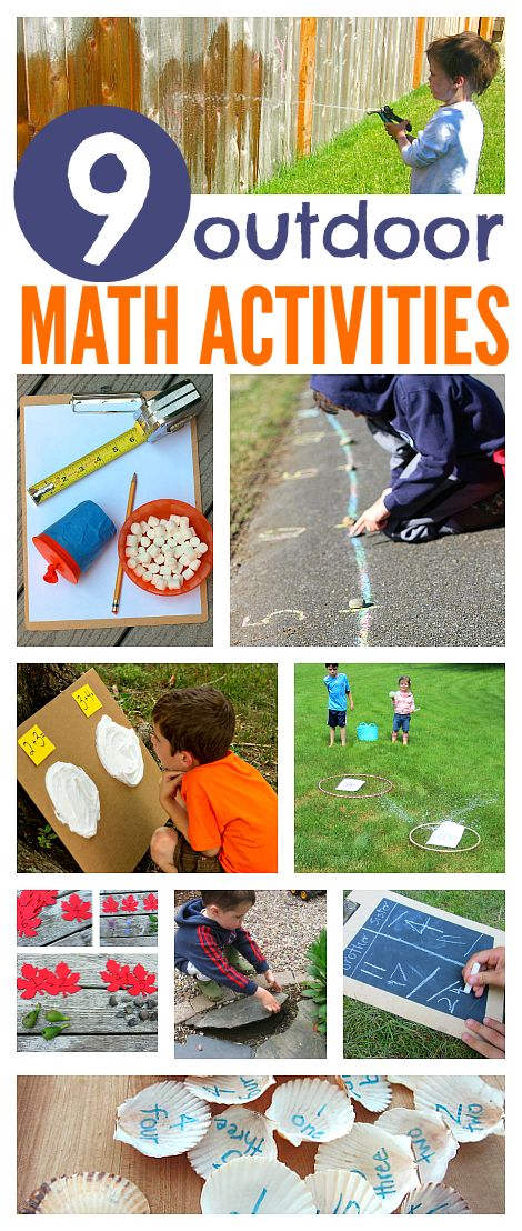 Outdoor Math Activities, Activities For Prek, Math Activities For Kids, Summer Math, Ten Frames, Outdoor Classroom, Homeschool Math, Outdoor Learning, Preschool Math