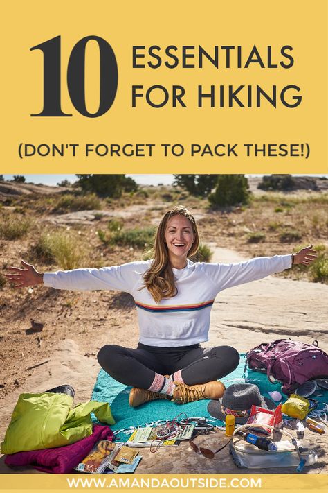 Beginner Hiking, 10 Essentials, Hiking Pictures, Hiking Essentials, Ultralight Backpacking, Hiking Fashion, Backpacking Gear, Hiking Tips, Camping Essentials