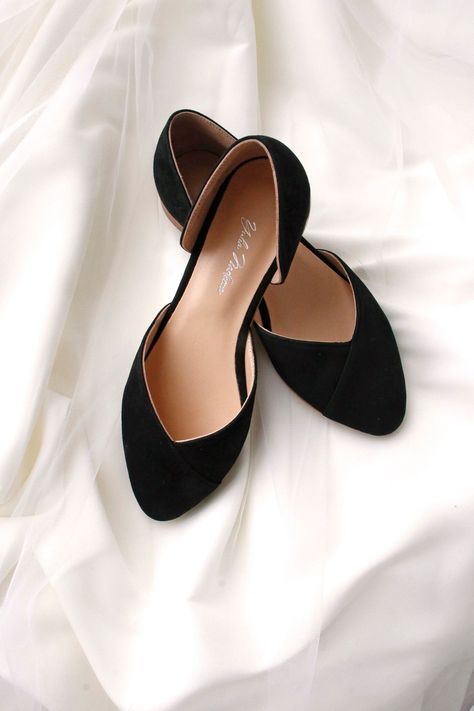 Flat Dress Shoes For Women Wedding, Wedding Guest Shoes Flat, Wedding Guest Flats, Box For Shoes, Flats For Wedding, Spring Wedding Shoes, Flats Wedding Shoes, Elegant Shoes Flat, Black Wedding Shoes