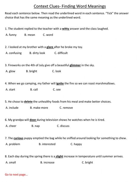 Context Clues Worksheets 1st Grade, Money Math Worksheets, Alien Words, Context Clues Worksheets, Substitute Binder, Advance English, Word Meanings, History Worksheets, Money Math