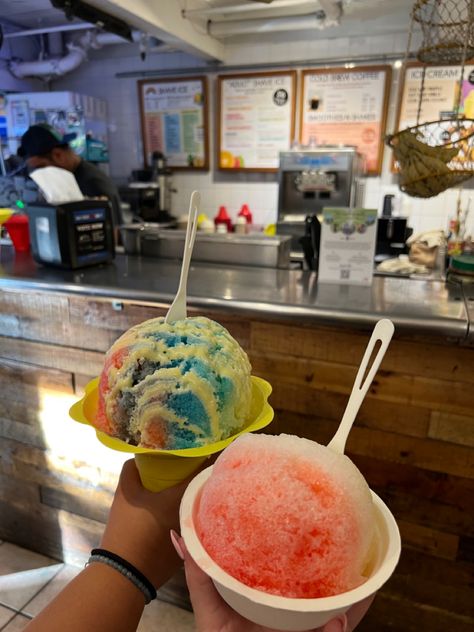 Shaved ice- Maui next to Down The Hatch Hawaiian Shaved Ice, Snow Cone, Snow Cones, Shaved Ice, Maui, Hawaii, Ice Cream, Sense, Cafe