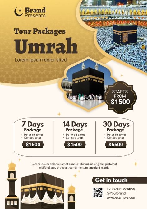 Hajj Umrah Poster, Umrah Package Design, Umrah Poster Design, Photoshop Eyes, Niqab Aesthetic, Umrah Mubarak, Umrah Package, Hajj And Umrah, A4 Document