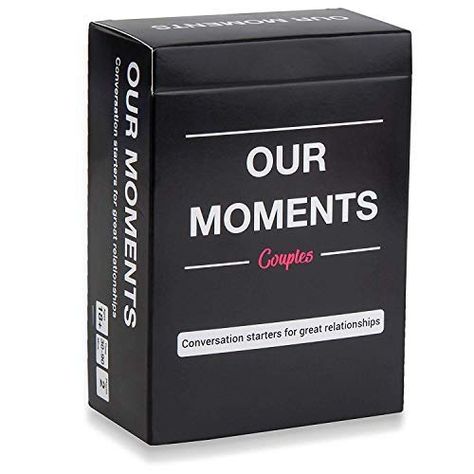 Our Moments Couples: 100 Thought Provoking Conversation Starters for Great Relationships - Fun Conversation Cards Game for Couples Board Games For Couples, Conversation Starters For Couples, Distance Relationship Gifts, Question Game, Conversation Cards, Long Distance Relationship Gifts, Parent Child Relationship, Fun Board Games, Question Cards