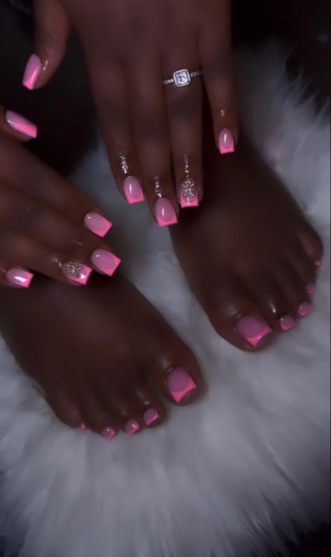 Gel Toe Nails, Acrylic Toe Nails, Acrylic Nail Set, Hard Nails, Cute Toe Nails, Colored Acrylic Nails, Girly Acrylic Nails, French Tip Acrylic Nails, Dope Nail Designs