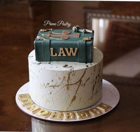 Law Cake, Lawyer Cake, Grad Cakes, Graduation Cake Designs, Law School Graduation Party, Cake Design For Men, Birthday Blast, Cake Design Ideas, S Cake